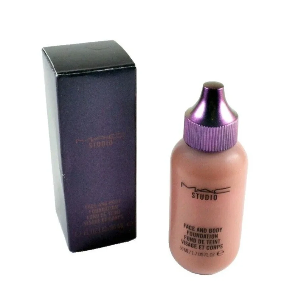 Mac Studio Face & Body Foundation Medium Deep Pearl - Full Size 50mL / 1.7 Oz.